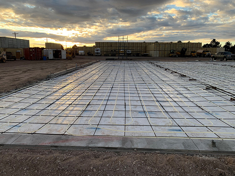 InFloor Heating Project Scottsbluff, NE