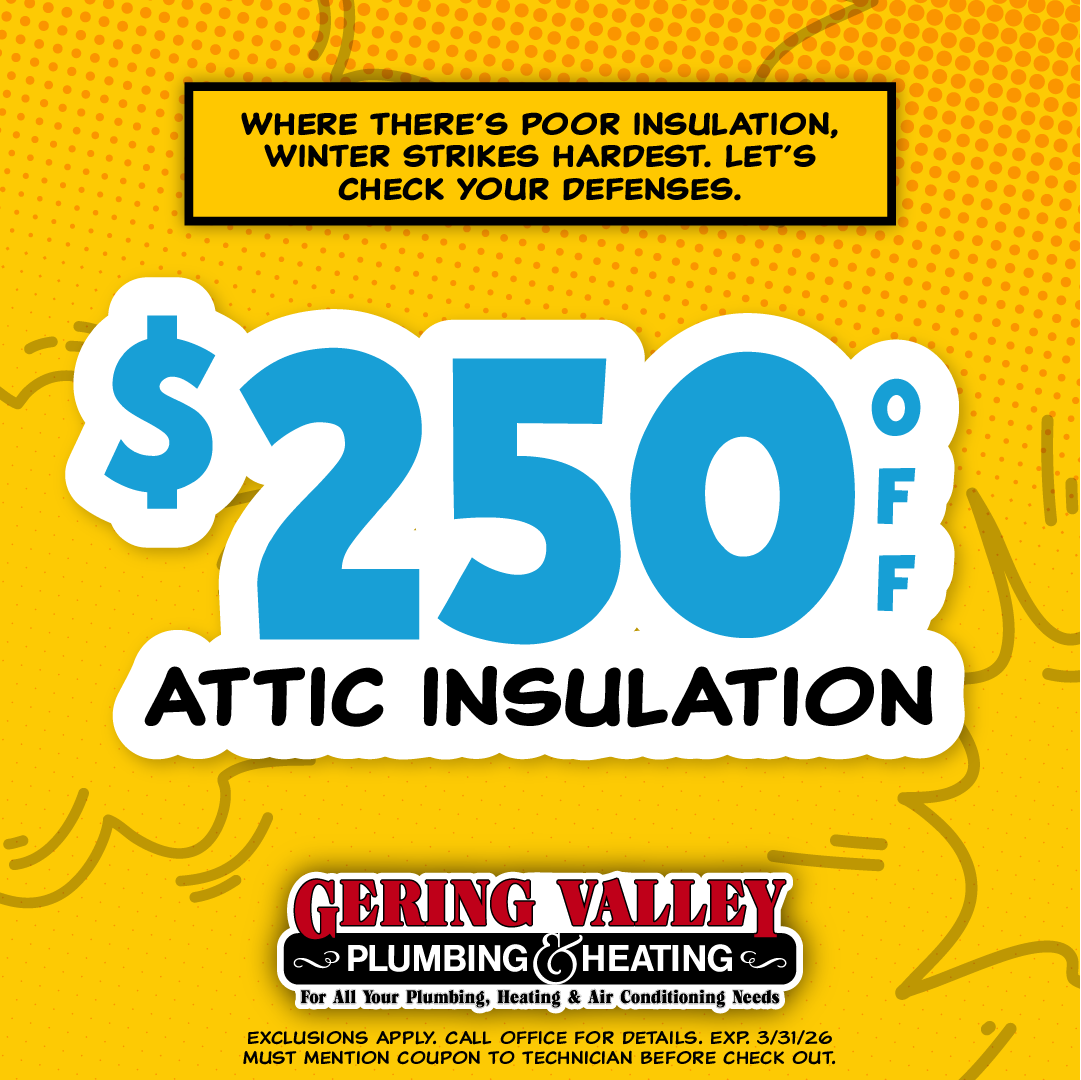 GVP coupon bank. Save with Gering Valley Plumbing & Heating services.