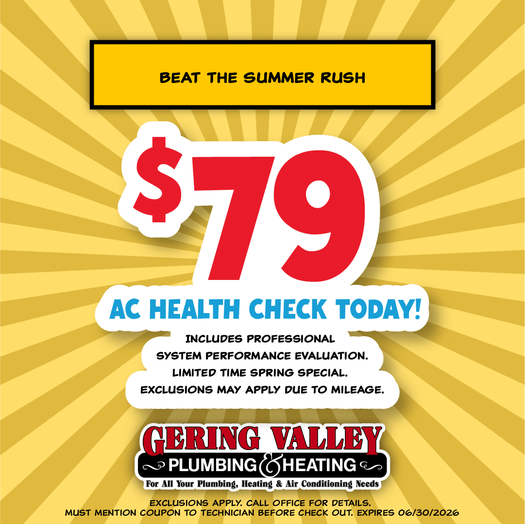 GVP coupon bank. Save with Gering Valley Plumbing & Heating services.