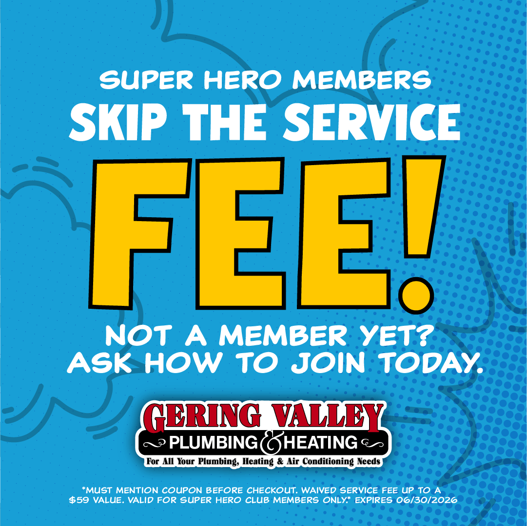 GVP coupon bank. Save with Gering Valley Plumbing & Heating services.